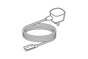 Sensor magnetic charger and adapter